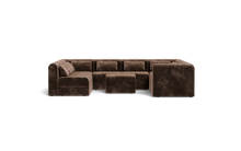 Load image into Gallery viewer, Atmosphere Sleeper Sofa & Sectional - Rounded Backrest - Espresso