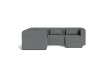 Load image into Gallery viewer, Atmosphere Sleeper Sofa & Sectional - Rounded Backrest - Nightfall