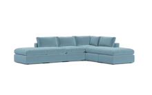 Load image into Gallery viewer, Ciello - Sectional - Aqua - Regular Backrest