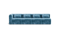 Load image into Gallery viewer, Atmosphere Sleeper Sofa & Sectional - Rounded Backrest - Harbour Blue