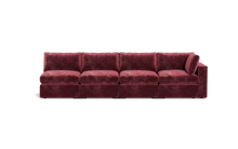 Load image into Gallery viewer, Ciello XL - Sofa - Bordeaux - Regular Backrest
