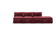 Load image into Gallery viewer, Ciello XL - Sofa - Bordeaux - Regular Backrest
