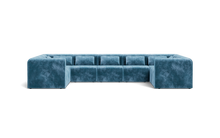 Load image into Gallery viewer, Atmosphere Sleeper Sofa & Sectional - Rounded Backrest - Harbour Blue