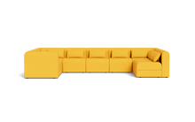 Load image into Gallery viewer, Atmosphere Sleeper Sofa & Sectional - Rounded Backrest - Lemon Zest