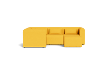 Load image into Gallery viewer, Atmosphere Sleeper Sofa & Sectional - Rounded Backrest - Lemon Zest