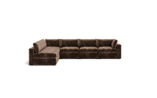 Load image into Gallery viewer, Ciello XL - Sectional - Espresso - Regular Backrest