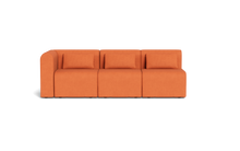Load image into Gallery viewer, Atmosphere Sleeper Sofa & Sectional - Rounded Backrest - Tangerine