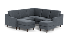 Load image into Gallery viewer, The Cozey Corner - Velvet Sapphire - Square