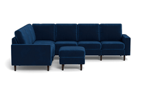 Load image into Gallery viewer, The Cozey Corner - Velvet Sapphire - Square