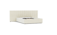 Load image into Gallery viewer, Ara Bed - Queen - Upholstered - Cloud - Storage

