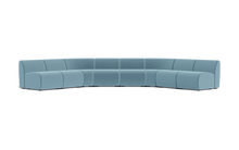 Load image into Gallery viewer, Cassini - Wedge Sectional - Aqua
