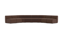 Load image into Gallery viewer, Cassini - Wedge Sectional - Chocolate
