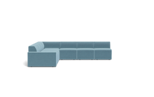 Load image into Gallery viewer, Atmosphere Sleeper Sofa &amp; Sectional - Regular Backrest - Aqua
