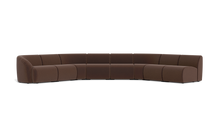 Load image into Gallery viewer, Cassini - Wedge Sectional - Chocolate
