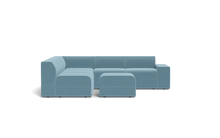 Load image into Gallery viewer, Atmosphere Sleeper Sofa &amp; Sectional - Regular Backrest - Aqua
