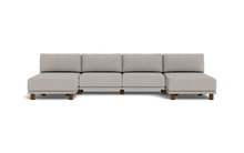 Load image into Gallery viewer, Luna - Sofa - Dream Grey - Low Arms - Tall Legs
