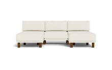 Load image into Gallery viewer, Luna - Sofa - Snowdrift - Low Arms - Tall Legs
