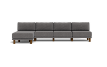 Load image into Gallery viewer, Luna - Sofa - Storm Grey - Low Arms - Tall Legs
