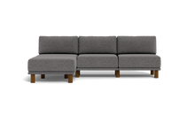 Load image into Gallery viewer, Luna - Sofa - Storm Grey - Low Arms - Tall Legs
