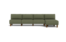 Load image into Gallery viewer, Luna - Sofa - Moss Green - Low Arms - Tall Legs
