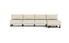 Load image into Gallery viewer, Luna - Sofa - Sunset Beige - Low Arms - Tall Legs
