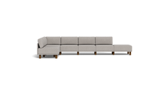 Load image into Gallery viewer, Luna - Sectional - Dream Grey - High Arms - Tall Legs
