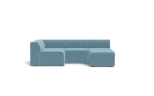 Load image into Gallery viewer, Atmosphere Sleeper Sofa &amp; Sectional - Regular Backrest - Aqua

