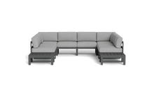 Load image into Gallery viewer, Mistral - Sectional - Pebble - Block - Silver Shade

