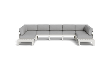 Load image into Gallery viewer, Mistral - Sectional - Sandstone - Block - Silver Shade
