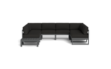 Load image into Gallery viewer, Mistral - Sectional - Pebble - Block - Patio
