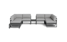 Load image into Gallery viewer, Mistral - Sectional - Pebble - Block - Silver Shade
