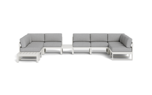 Load image into Gallery viewer, Mistral - Sectional - Sandstone - Block - Silver Shade
