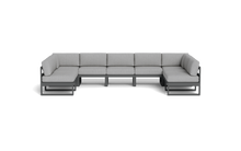 Load image into Gallery viewer, Mistral - Sectional - Pebble - Block - Silver Shade
