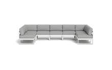 Load image into Gallery viewer, Mistral - Sectional - Sandstone - Block - Silver Shade
