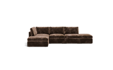 Load image into Gallery viewer, Ciello XL - Sectional - Espresso - High Angled
