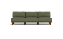 Load image into Gallery viewer, Luna - Sofa - Moss Green - Low Arms - Tall Legs
