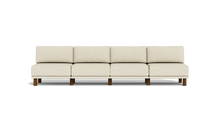 Load image into Gallery viewer, Luna - Sofa - Sunset Beige - Low Arms - Tall Legs
