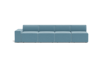 Load image into Gallery viewer, Atmosphere Sleeper Sofa &amp; Sectional - Regular Backrest - Aqua
