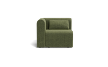 Load image into Gallery viewer, Atmosphere Sleeper Sofa &amp; Sectional - Rounded Backrest - Cypress Green
