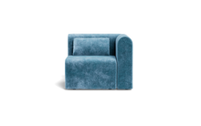 Load image into Gallery viewer, Atmosphere Sleeper Sofa &amp; Sectional - Rounded Backrest - Harbour Blue

