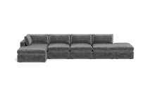 Load image into Gallery viewer, Ciello XL - Sofa - Basalt - Regular Arms
