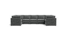 Load image into Gallery viewer, Ciello - Sectional - Basalt - High Angled
