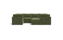 Load image into Gallery viewer, Ciello - Sectional - Cypress Green - High Angled
