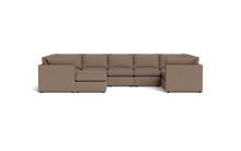 Load image into Gallery viewer, Ciello - Sectional - Mocha - High Angled
