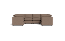 Load image into Gallery viewer, Ciello - Sectional - Mocha - High Angled
