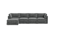 Load image into Gallery viewer, Ciello XL - Sofa - Basalt - High Angled
