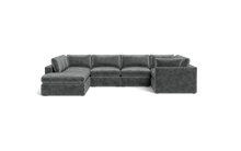 Load image into Gallery viewer, Ciello XL - Sectional - Basalt - Regular Arms
