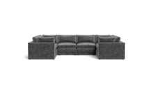 Load image into Gallery viewer, Ciello XL - Sectional - Basalt - Regular Arms

