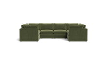 Load image into Gallery viewer, Ciello XL - Sectional - Cypress Green - High Angled
