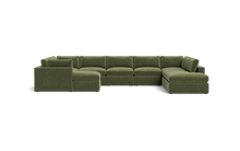 Load image into Gallery viewer, Ciello XL - Sectional - Cypress Green - Regular Arms
